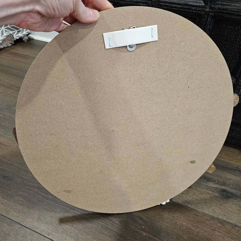 NIP Rustic "Home" Sign with Beaded Garland & Wooden Home Decor - Picture 2 of 12